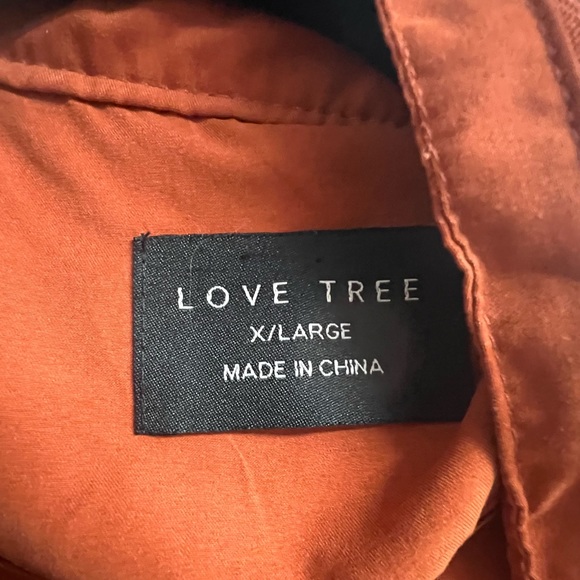 Love Tree Rust Orange Jacket - Picture 2 of 3